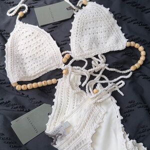 Ola crochet All Saints bikini set